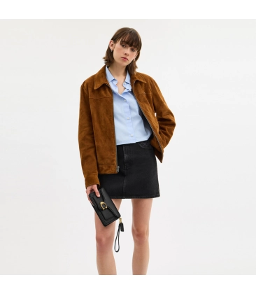 BOLSA COACH NEW YORK TABBY CHAIN CROSSBODY 19 PRETO