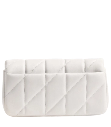 BOLSA COACH NEW YORK TABBY CHAIN CROSSBODY 19 WITH QUILTING BRANCO