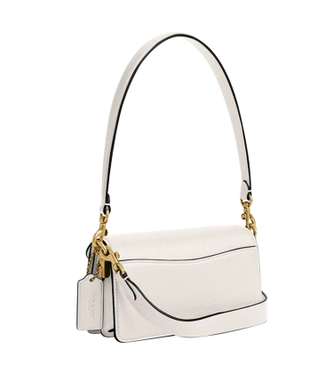 BOLSA COACH NEW YORK TABBY SHOULDER 20 BRANCO