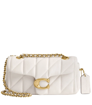 BOLSA COACH NEW YORK TABBY SHOULDER 20 BRANCO