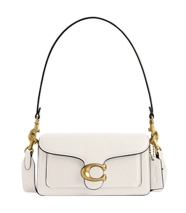 BOLSA COACH NEW YORK TABBY SHOULDER 20 BRANCO