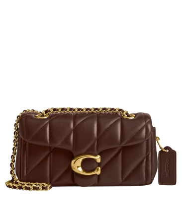 BOLSA COACH NEW YORK TABBY SHOULDER 20 MARROM