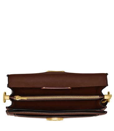 BOLSA COACH NEW YORK TABBY SHOULDER 20 MARROM