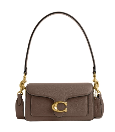 BOLSA COACH NEW YORK TABBY SHOULDER 20 MARROM