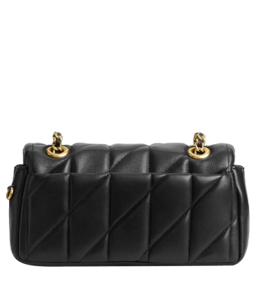 BOLSA COACH NEW YORK TABBY SHOULDER 20 WITH QUILTING PRETO