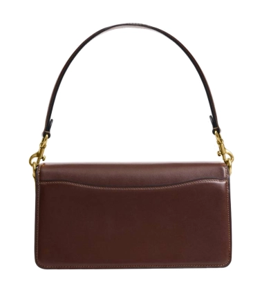 BOLSA COACH NEW YORK TABBY SHOULDER 26 SIGNATURE MARROM