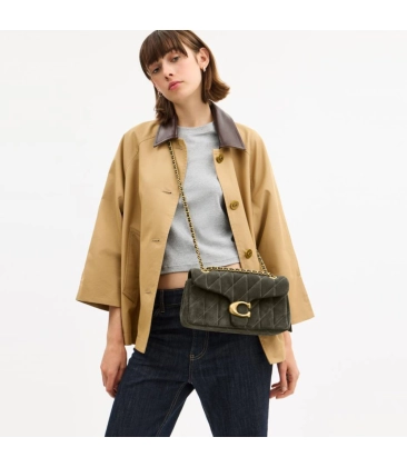 BOLSA COACH NEW YORK TABBY SHOULDER 26 VERDE