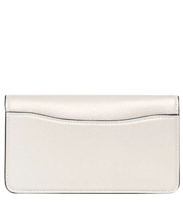 BOLSA COACH NEW YORK TABBY WRISTLET BRANCO