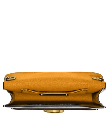 BOLSA COACH NEW YORK TABBY WRISTLET BRANCO