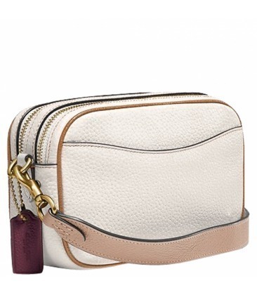 coach mini camera bolsa white