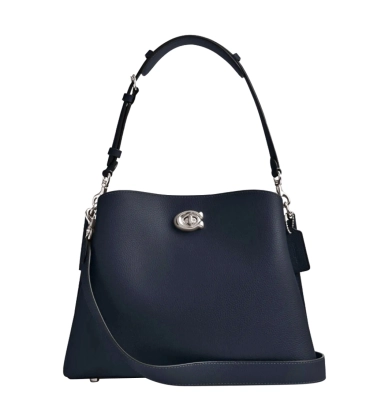 BOLSA COACH NEW YORK WILLOW SHOULDER AZUL