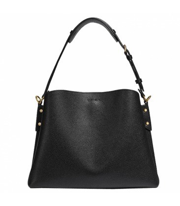BOLSA COACH NEW YORK WILLOW SHOULDER BAG PRETO