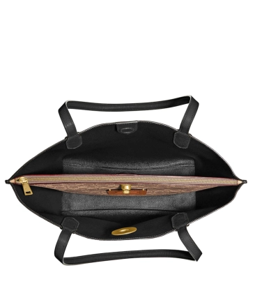 BOLSA COACH NEW YORK WILLOW TOTE MARROM