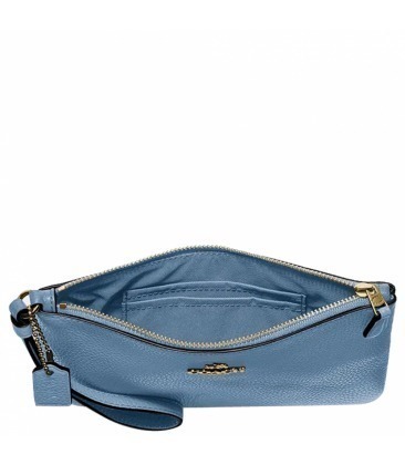 baby blue coach bolsa