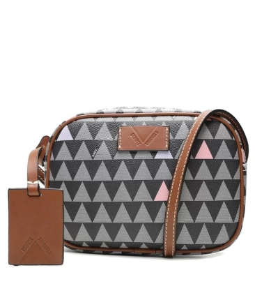 BOLSA CROSSBODY KATE NEW TRIANGLE SCHUTZ MARROM