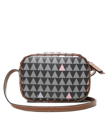BOLSA CROSSBODY KATE NEW TRIANGLE SCHUTZ MARROM