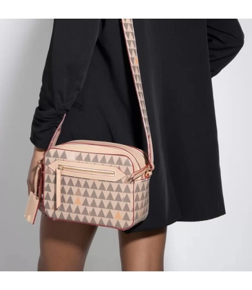 BOLSA CROSSBODY LILI TRIANGLE SCHUTZ MULTICOLOR