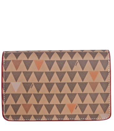 BOLSA CROSSBODY TRIANGLE SCHUTZ BEGE