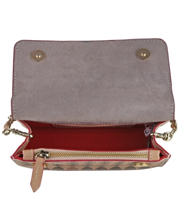 BOLSA CROSSBODY TRIANGLE SCHUTZ BEGE