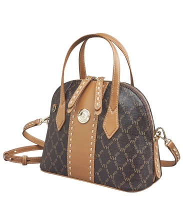 BOLSA FLORA AL ELOS VICTOR HUGO MARROM