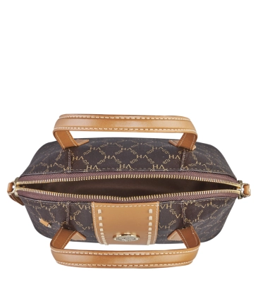 BOLSA FLORA AL ELOS VICTOR HUGO MARROM