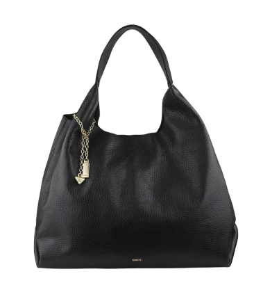 BOLSA GRANDE AGNES HOBO SCHUTZ PRETO
