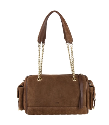 BOLSA GRANDE BOWLING SCHUTZ MARROM