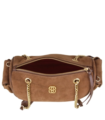 BOLSA GRANDE BOWLING SCHUTZ MARROM