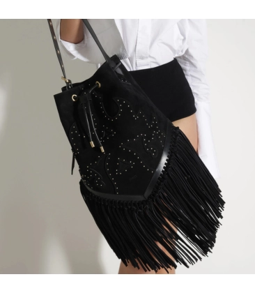 BOLSA GRANDE BUCKET SAVANNAH SCHUTZ PRETO