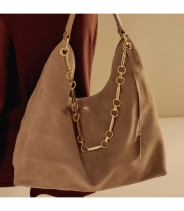 BOLSA GRANDE BY THÁSSIA NAVES LUIZA BARCELOS BEGE