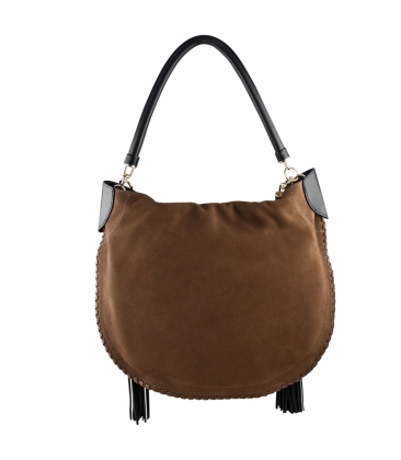 BOLSA GRANDE HOBO SCHUTZ MARROM