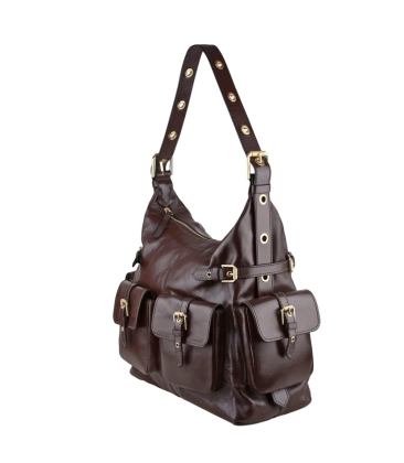 BOLSA GRANDE HOBO SCHUTZ MARROM