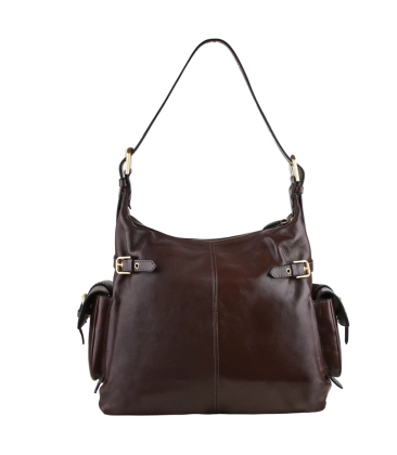 BOLSA GRANDE HOBO SCHUTZ MARROM