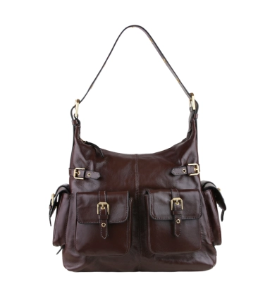 BOLSA GRANDE HOBO SCHUTZ MARROM