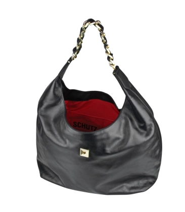 BOLSA GRANDE HOBO SECRETS SCHUTZ PRETO