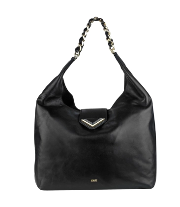 BOLSA GRANDE HOBO SECRETS SCHUTZ PRETO