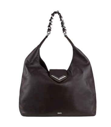 BOLSA GRANDE HOBO SECRETS SCHUTZ MARROM