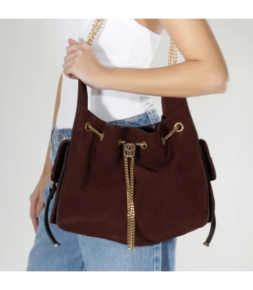 BOLSA GRANDE LILIBET SCHUTZ MARROM