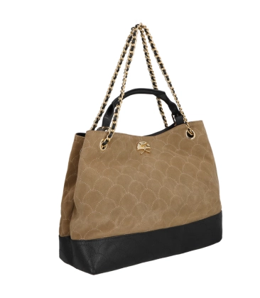 BOLSA GRANDE LUIZA BARCELOS BEGE