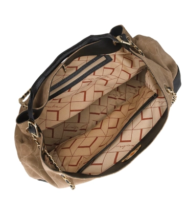 BOLSA GRANDE LUIZA BARCELOS BEGE