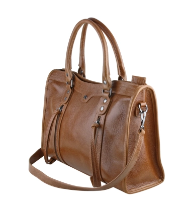 BOLSA GRANDE LUIZA BARCELOS CARAMELO