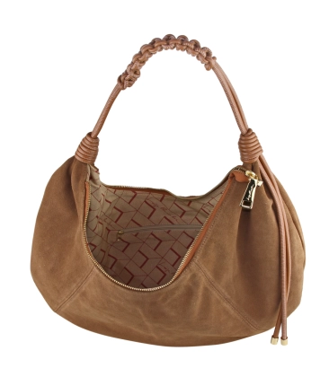 BOLSA GRANDE LUIZA BARCELOS CARAMELO