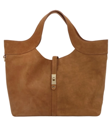 BOLSA GRANDE LUIZA BARCELOS CARAMELO