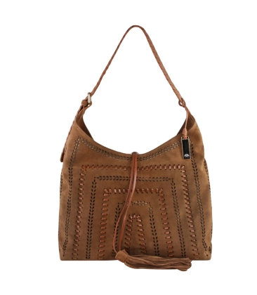 BOLSA GRANDE LUIZA BARCELOS CARAMELO