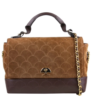 BOLSA GRANDE LUIZA BARCELOS CARAMELO