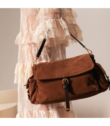 BOLSA GRANDE LUIZA BARCELOS CARAMELO