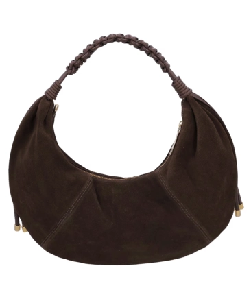 BOLSA MÉDIA LUIZA BARCELOS MARROM