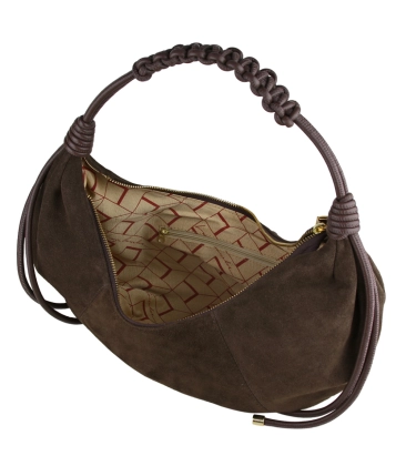 BOLSA MÉDIA LUIZA BARCELOS MARROM