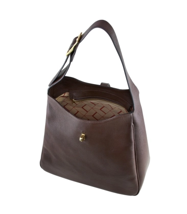 BOLSA GRANDE LUIZA BARCELOS MARROM