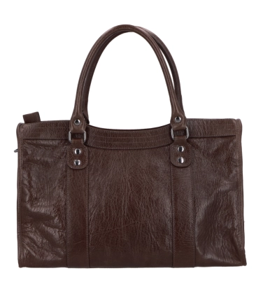 BOLSA GRANDE LUIZA BARCELOS MARROM